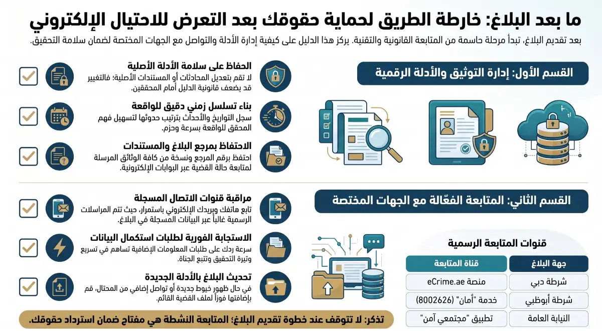 خارطة حماية الحقوق بعد الاحتيال